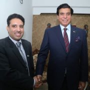 Dr. Junaid Meets Raja Pervaiz Ashraf